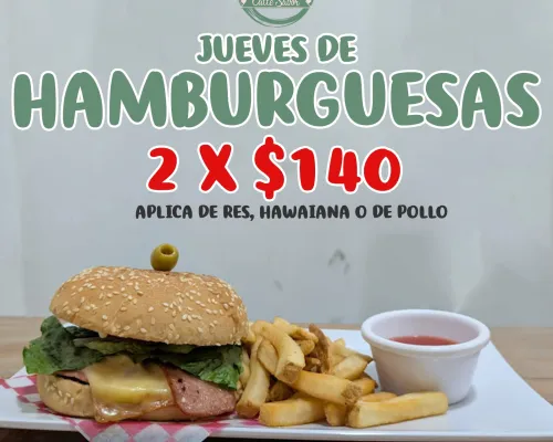 🍔 Jueves de Hamburguesas 🥳 img